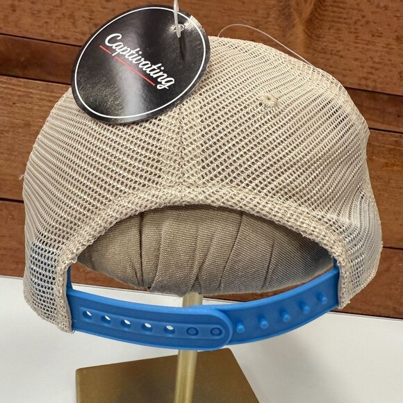 UCLA BRUINS One Size Snap Back Cap Hat Mesh Back Embroidered Captivating NWT - Picture 5 of 9